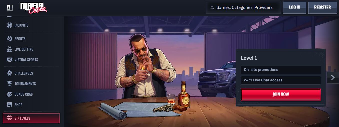 Mafia Casino Online en España Tu Aventura de Juego Espera